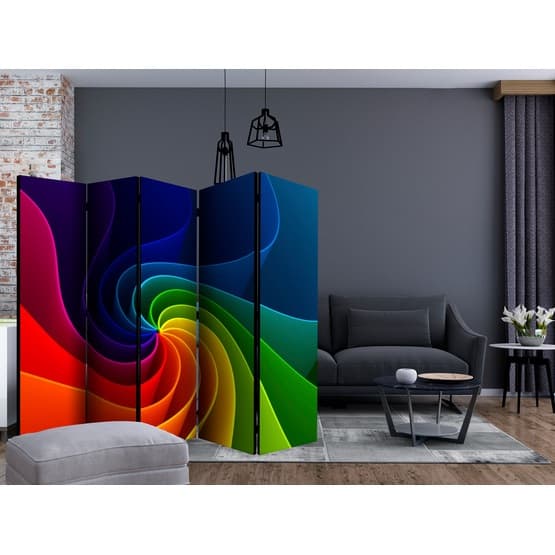 Rumsavdelare - Colorful Pinwheel II - 5 Delar