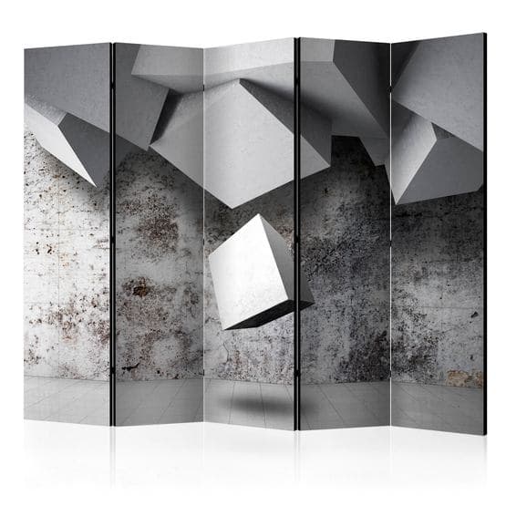 Rumsavdelare - Geometric Rain II - 5 Delar