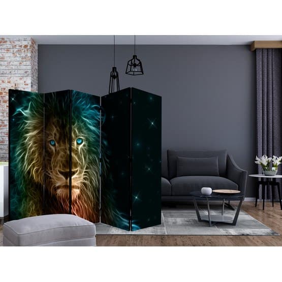 Rumsavdelare - Abstract Lion... II - 5 Delar