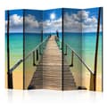Miniatyrbild 1 av 4: Rumsavdelare - Beach, Sun, Bridge II - 5 Delar