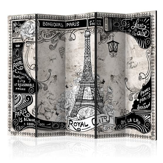 Rumsavdelare - Bonjour Paris II - 5 Delar
