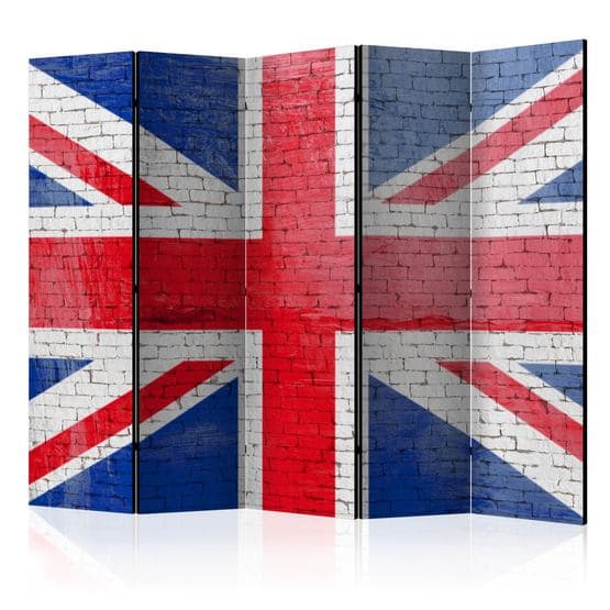 Rumsavdelare - British Flag II - 5 Delar