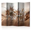 Miniatyrbild 1 av 4: Rumsavdelare - Chocolate Lilies II - 5 Delar