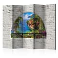 Miniatyrbild 1 av 4: Rumsavdelare - Window In Paradise II - 5 Delar