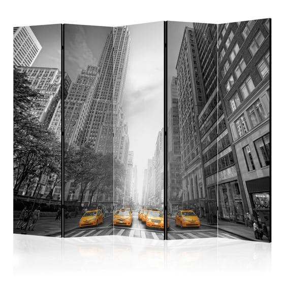 Rumsavdelare - New York - Yellow Taxis II - 5 Delar