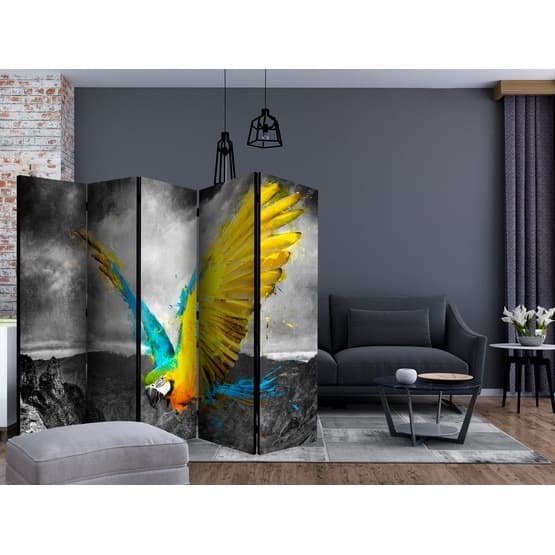 Rumsavdelare - Exotic Parrot II - 5 Delar