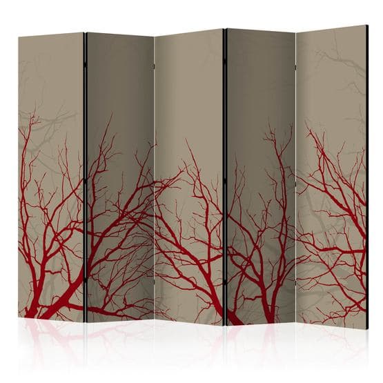 Rumsavdelare - Red-Hot Branches II - 5 Delar