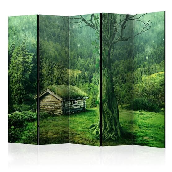 Rumsavdelare - Green Seclusion II - 5 Delar