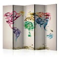 Miniatyrbild 1 av 4: Rumsavdelare - Dancing Smoke Trails II - 5 Delar