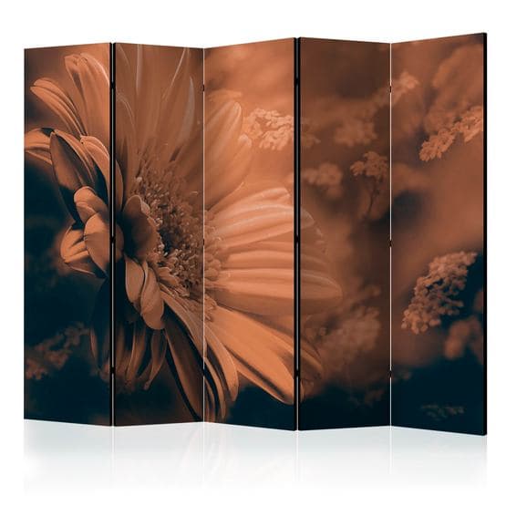 Rumsavdelare - Gerbera In Bronze II - 5 Delar