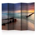 Miniatyrbild 1 av 4: Rumsavdelare - Beach - Sunrise II - 5 Delar