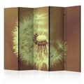 Miniatyrbild 1 av 4: Rumsavdelare - Dandelion (Sepia) II - 5 Delar
