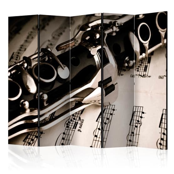 Rumsavdelare - Clarinet And Music Notes II - 5 Delar