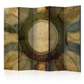Miniatyrbild 1 av 4: Rumsavdelare - Flower - Retro Style II - 5 Delar
