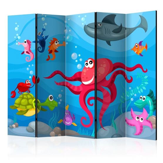 Rumsavdelare - Octopus And Shark II - 5 Delar