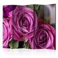 Miniatyrbild 1 av 4: Rumsavdelare - Bunch Of Lila Flowers II - 5 Delar