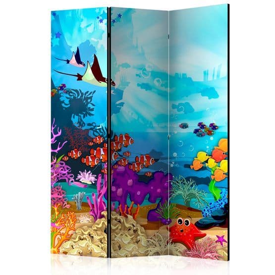 Rumsavdelare - Colourful Fish - 3 Delar