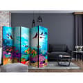 Miniatyrbild 2 av 2: Rumsavdelare - Colourful Fish II - 5 Delar