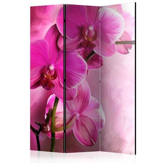 Rumsavdelare - Pink Orchid Close - 3 Delar