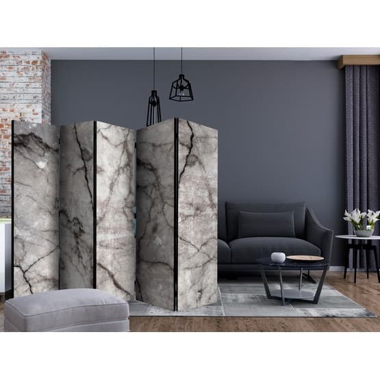 Rumsavdelare - Grey Marble II - 5 Delar