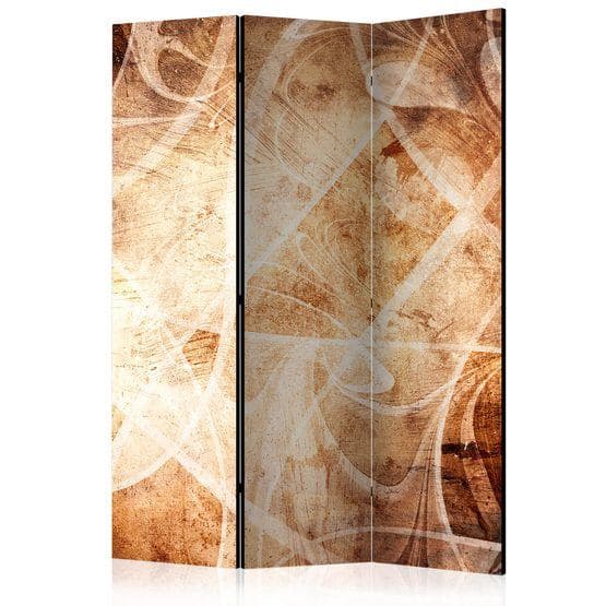 Rumsavdelare - Brown Texture - 3 Delar