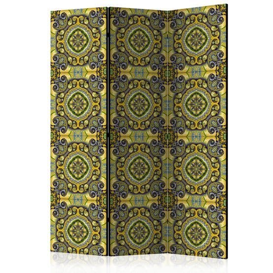Rumsavdelare - Malachite Mosaic - 3 Delar