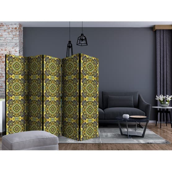 Rumsavdelare - Malachite Mosaic II - 5 Delar