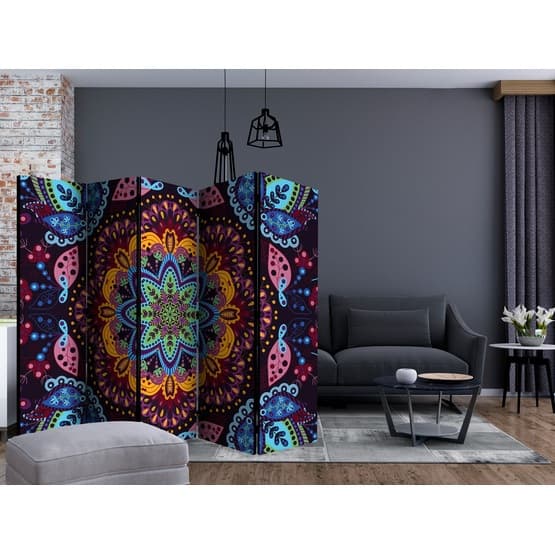 Rumsavdelare - Colourful Kaleidoscope II - 5 Delar