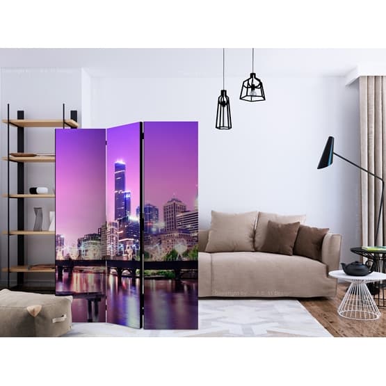 Rumsavdelare - Purple Melbourne - 3 Delar