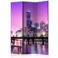 Miniatyrbild 1 av 4: Rumsavdelare - Purple Melbourne - 3 Delar