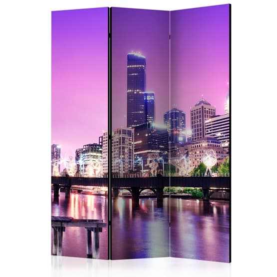 Rumsavdelare - Purple Melbourne - 3 Delar