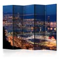 Miniatyrbild 1 av 2: Rumsavdelare - Illuminated Barcelona II - 5 Delar
