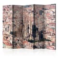 Miniatyrbild 1 av 2: Rumsavdelare - Heart Of Barcelona II - 5 Delar