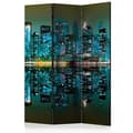 Miniatyrbild 1 av 4: Rumsavdelare - Gold Reflections - Nyc - 3 Delar
