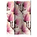 Miniatyrbild 1 av 4: Rumsavdelare - Blooming Magnolias - 3 Delar