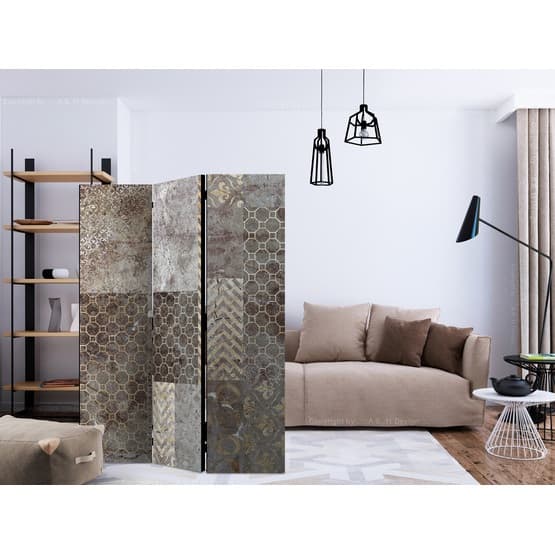 Rumsavdelare - Geometric Textures - 3 Delar