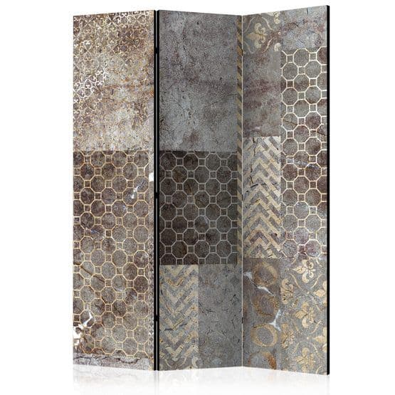Rumsavdelare - Geometric Textures - 3 Delar
