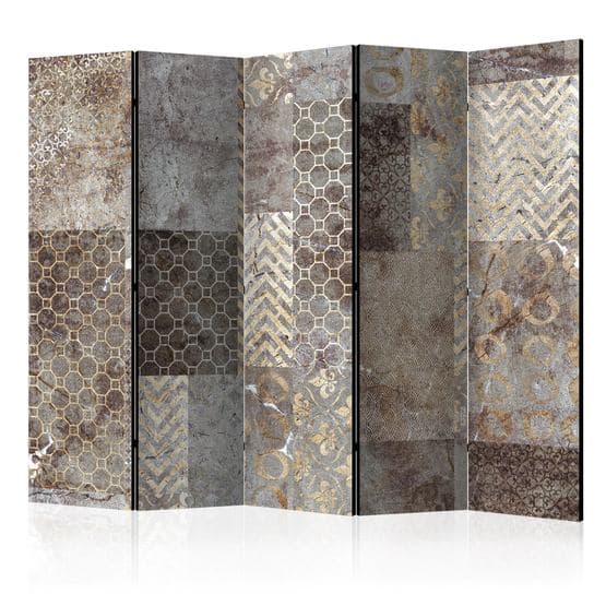 Rumsavdelare - Geometric Textures II - 5 Delar