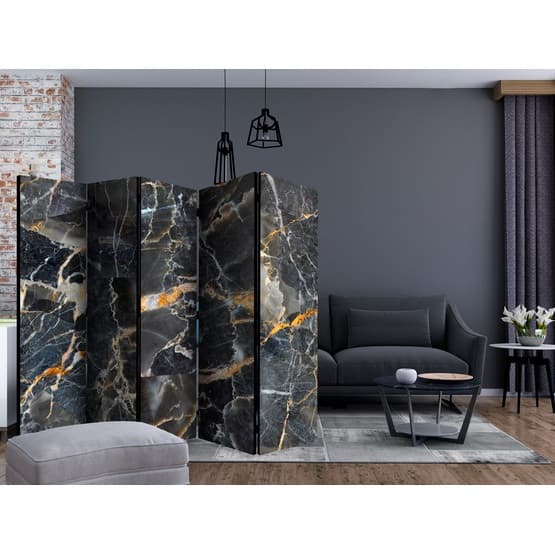 Rumsavdelare - Black Marble II - 5 Delar