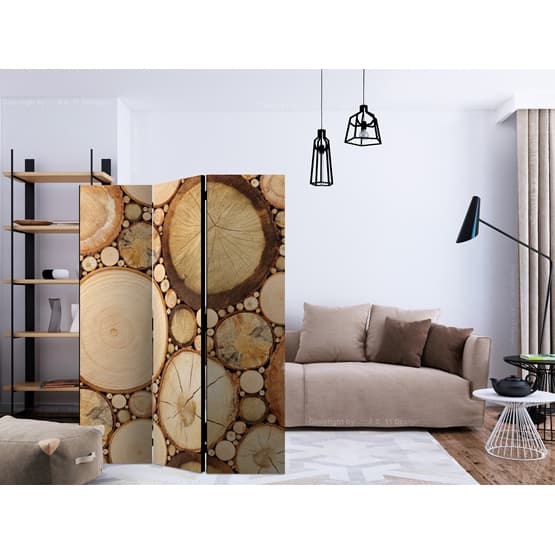 Rumsavdelare - Wood Grains - 3 Delar