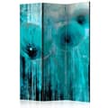 Miniatyrbild 1 av 4: Rumsavdelare - Turquoise Madness - 3 Delar