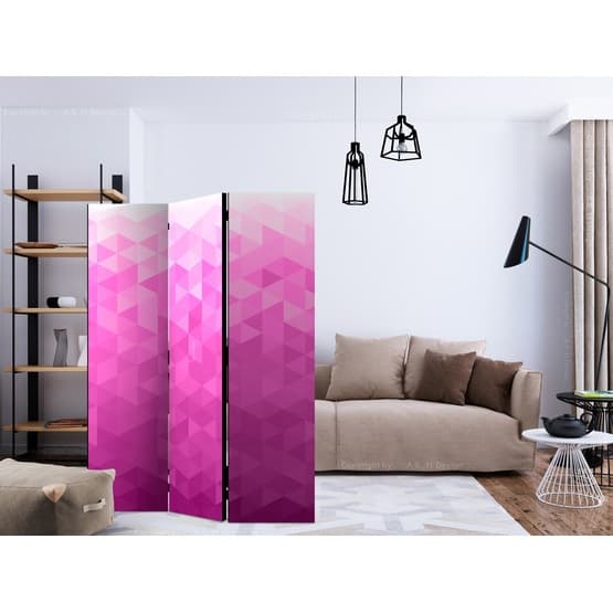 Rumsavdelare - Pink Pixel - 3 Delar