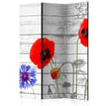 Miniatyrbild 1 av 4: Rumsavdelare - Wildflowers - 3 Delar