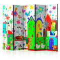 Miniatyrbild 1 av 2: Rumsavdelare - Happy Farm II - 5 Delar