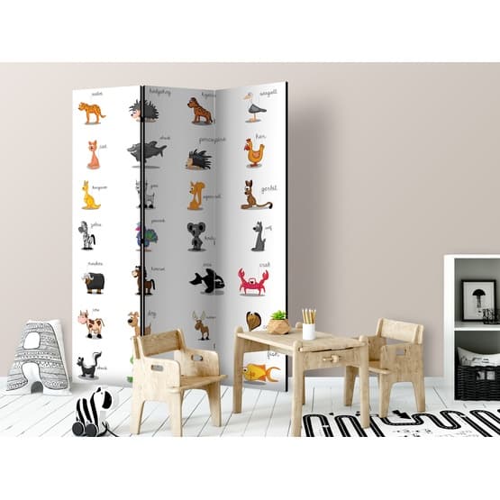 Rumsavdelare - Learning By Playing (Animals) - 3 Delar