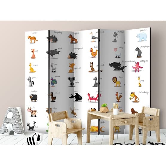 Rumsavdelare - Learning By Playing (Animals) II - 5 Delar
