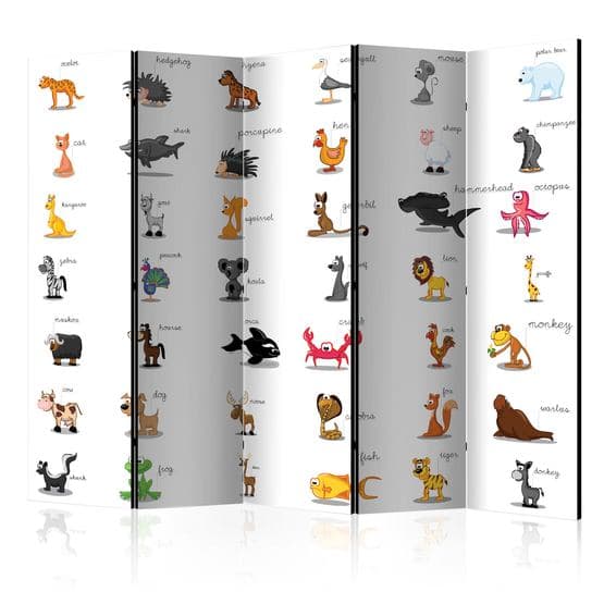 Rumsavdelare - Learning By Playing (Animals) II - 5 Delar