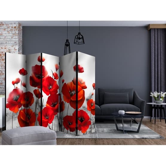 Rumsavdelare - Poppies In The Moonlight II - 5 Delar