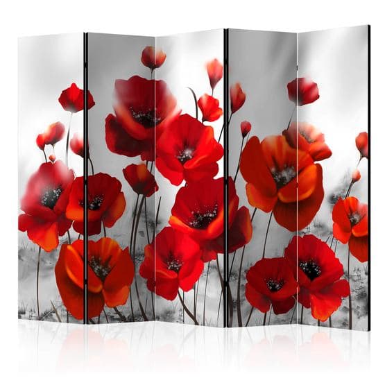 Rumsavdelare - Poppies In The Moonlight II - 5 Delar