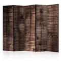 Miniatyrbild 1 av 2: Rumsavdelare - Dark Brown Boards II - 5 Delar